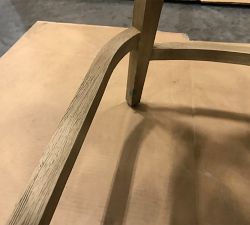 Open Box: Layton Upholstered Counter Stool 25.5&quot; - Performance Boucle Oatmeal, Seadrift