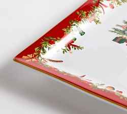 Nostalgic Christmas Icon Serving Platter