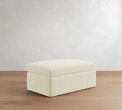 Reya Slipcovered Modular Sectional Ottoman