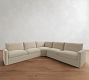 Westwood Slim Arm 3-Piece L-Shaped Wedge Sectional (125&quot;)