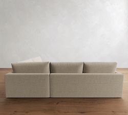 Westwood Slim Arm 3-Piece Wedge Sectional (125&quot;)