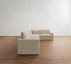 Westwood Slim Arm 3-Piece Wedge Sectional (125&quot;)