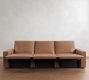 Larkspur Leather Power Reclining Sofa-Storage Available (81&quot;-139&quot;)