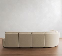 Larkspur Power Reclining L-Shaped Wedge Chaise Sectional-Storage Available (175&quot;-188&quot;)