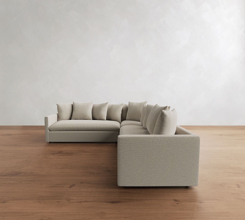Union Scatterback 3-Piece L-Shaped Sectional (110&quot;)
