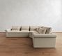 Westwood Roll Arm Deep Seat 3-Piece Wedge Sectional (131&quot;&ndash;146&quot;)