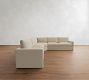 Westwood Slim Arm 3-Piece L-Shaped Wedge Sectional (125&quot;)