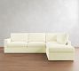 Westwood Square Arm Slipcovered Return Bumper Sectional (117&quot;-129&quot;)