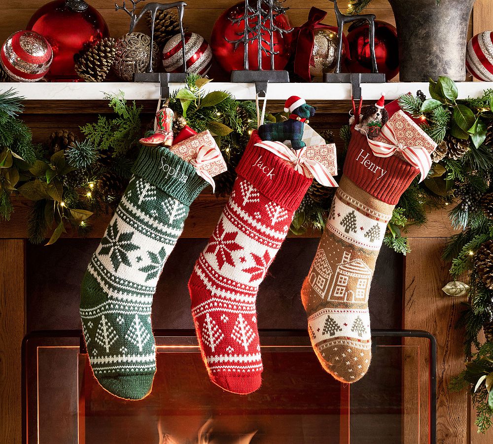 Fair Isle Stocking