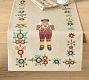 Nutcracker Embroidered Cotton Table Runner
