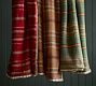 Woodrow Plaid Faux Fur Throw