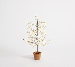 Lit Blissful Berry Tree