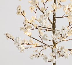 Lit Blissful Berry Tree