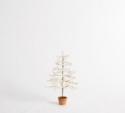 Lit Blissful Berry Tree