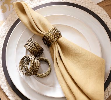 Napkin Rings &amp; Place Card Holders
