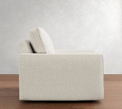 PB Comfort Square Arm Swivel Chair