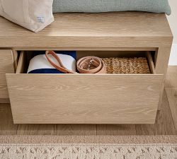 Newport Entryway Storage Bench &amp; Cabinet Set (127&quot;)