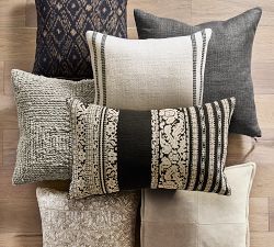 Simons Striped Pillow