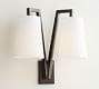 Carson Forged-Iron Double Sconce (14'')