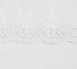 LoveShackFancy Ruffle Crochet Curtain