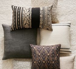 Simons Striped Pillow