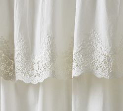 LoveShackFancy Ruffle Crochet Curtain