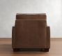 PB Comfort Square Arm Leather Chair