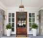 Belvedere Metal Outdoor Lantern Sconce (16&quot;)