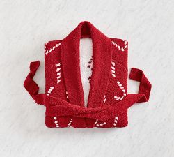 Candy Cane Jacquard Robe