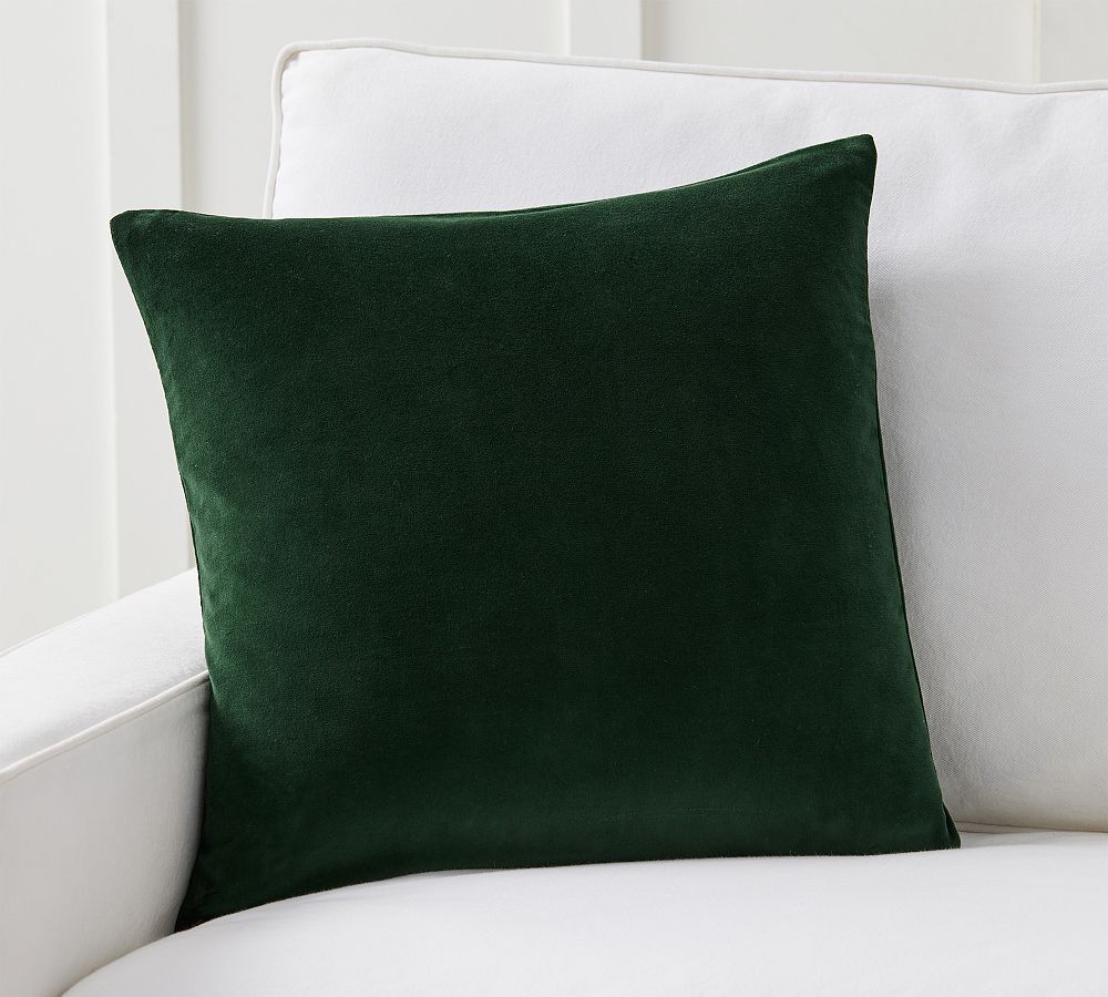 Everywhere Velvet Pillow (Hunter)