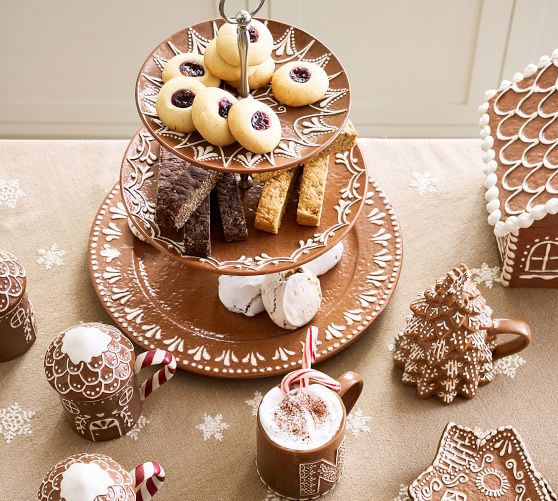 All Serveware The Gingerbread Shop | Pottery Barn