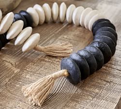 Artisan Handcrafted Two-Tone Terracotta Beaded Rope