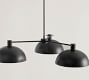 Caufield Metal 3-Arm Chandelier (32&quot;)