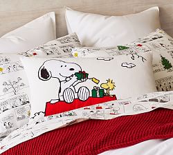 Peanuts&#8482; Holiday Lumbar Pillow Cover