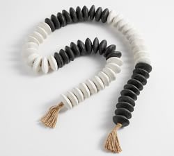 Artisan Handcrafted Two-Tone Terracotta Beaded Rope