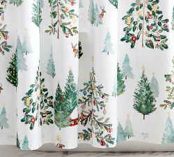 Christmas in the Country Shower Curtain