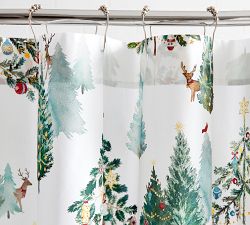 Christmas in the Country Shower Curtain
