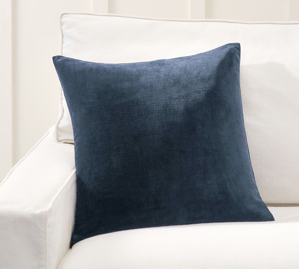 Everywhere Velvet Pillow (Midnight)