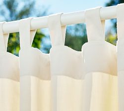 Outdoor Tab Top Curtain, 96&quot;L x 100&quot;W