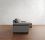 York Roll Arm Chaise Sectional (86&quot;&ndash;116&quot;)