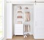 Essential&#160;Reach-In&#160;Closet by Hold Everything,&#160;4' Hanging System with&#160;4 Drawers&#8203;