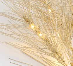 Lit Tinsel Garland