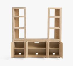 Newport 3-Piece Entryway Set with Cabinet - Thumbnail 2