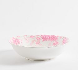 LoveShackFancy Pink Rose Serving Bowl