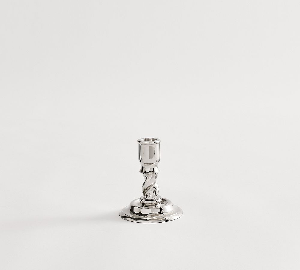 Pottery Barn Small Altair Metal Candle Holder