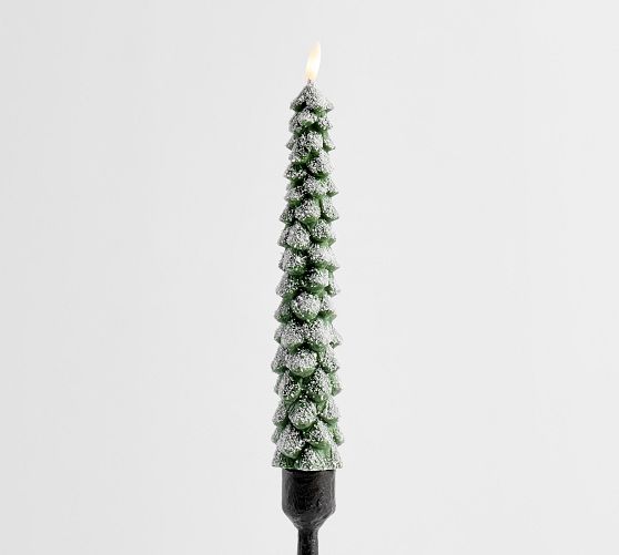 Flameless Tree Taper Candle