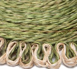 Handwoven Twirled Edge Placemat