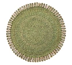 Handwoven Twirled Edge Placemat