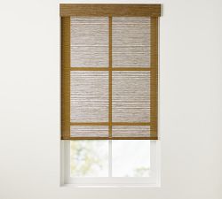 Custom Natural Cordless Roller Shade