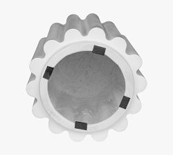 Ruby Round Accent Table (15")